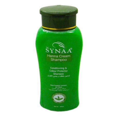 Шампунь для волос с хной Защита цвета (shampoo) Synaa | Синая 400мл-1