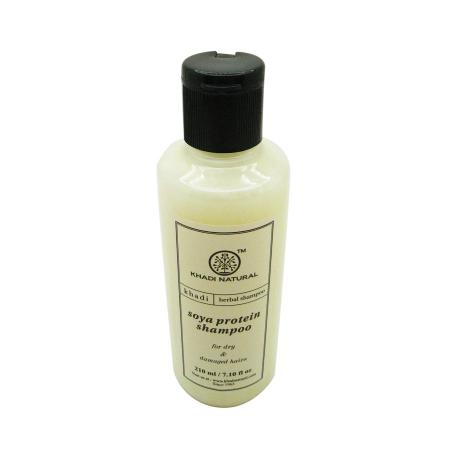 Шампунь для волос Соя и протеин (shampoo) Khadi | Кади 210мл-1