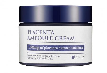Антивозрастной крем для лица с плацентой (placenta ampoule cream) Mizon | Мизон 50мл-1