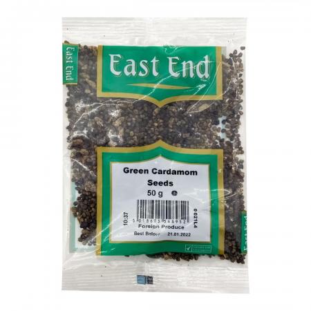 Кардамон зеленый семена (green cardamom)  East End | Ист Энд 50г-1