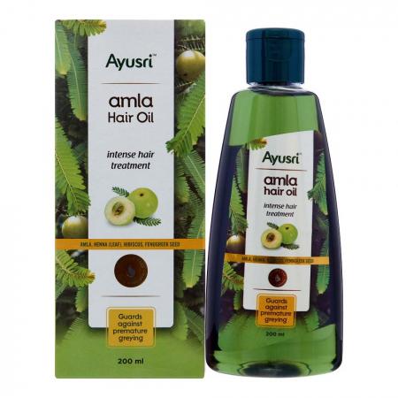 Масло для волос Амла Herbal Hair Oil Amla Ayusri | Аюсри 200 мл-1