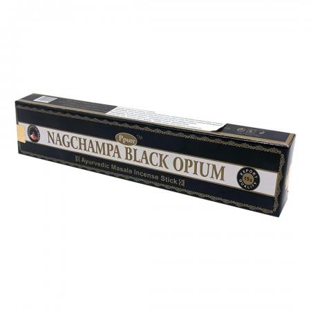 Благовоние Черный опиум (Black opium incense sticks) Ppure | Пипьюр 15г-1