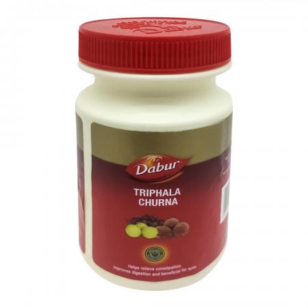 Трифала Чурна (Triphala churna) порошок для очищения организма Dabur | Дабур 120г-1