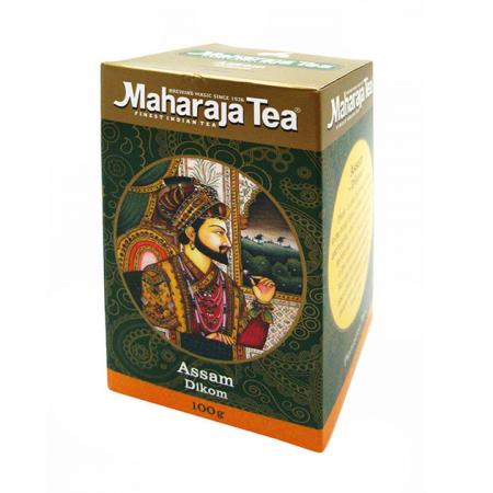 Байховый чай Ассам Диком (assam tea) Maharaja Tea | Махараджа Ти 100г-1