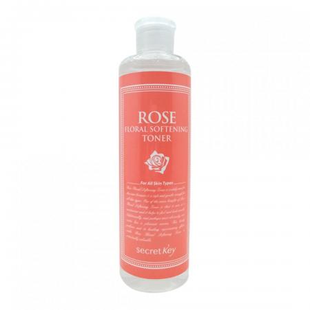 Увлажняющий тонер для лица с экстрактом дамасской розы (Rose floral softening toner) Secret Key | Сикрет Кей 248мл-1
