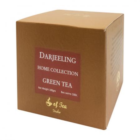Зеленый чай Дарджилинг (green tea darjeeling) домашняя коллекция Bharat Bazaar | Бхарат Базар 100г-1