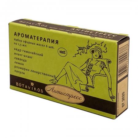 Набор 100% эфирных масел Антистресс (essential oil) Botavikos | Ботавикос 6*1.5 мл-1