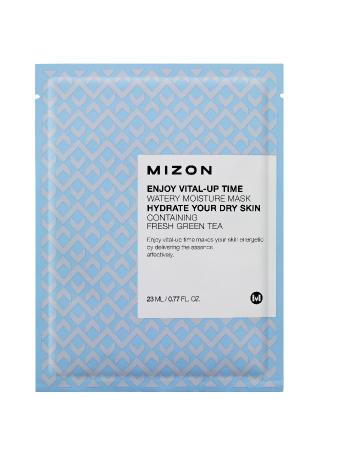 Тканевая маска для лица увлажняющая (Enjoy vital up time watery moisture mask) Mizon | Мизон 23мл-1
