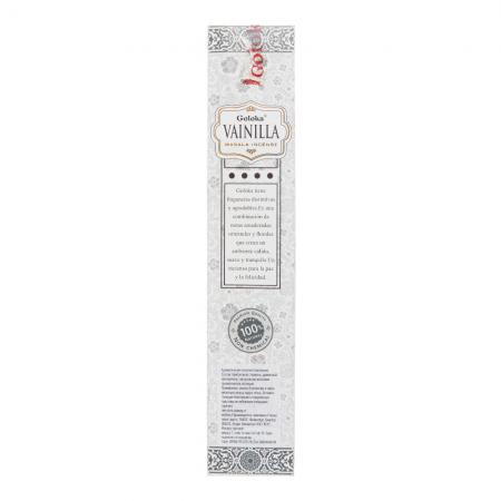 Благовония Ваниль (Vanilla incense sticks) Goloka Vanilla | Голока 15г