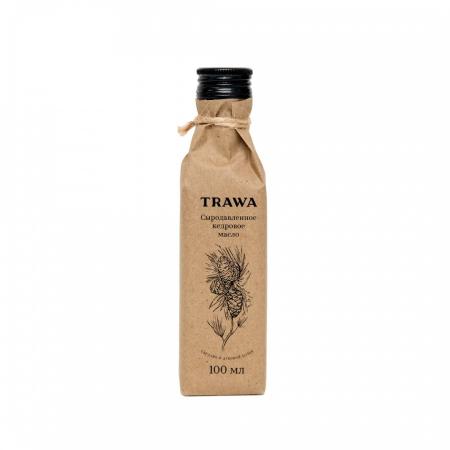 Масло кедровое сыродавленное бутылка TRAWA | ТРАВА 100мл-1