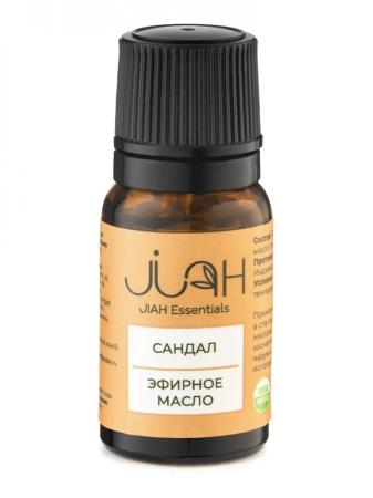 Эфирное масло сандал ДЖАХ Ессентиалc | JIAH Essentials sandalwood oil 10ml