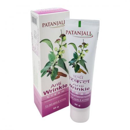 Крем для лица от морщин (Anti wrinkle cream) Patanjali | Патанджали 50г-1