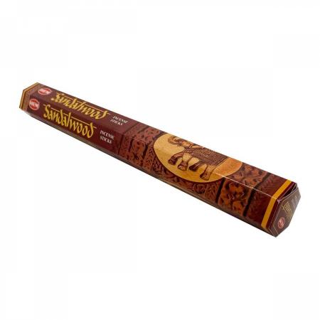 Благовоние Сандаловое дерево (Sandalwood incense sticks) HEM | ХЭМ 20шт-1