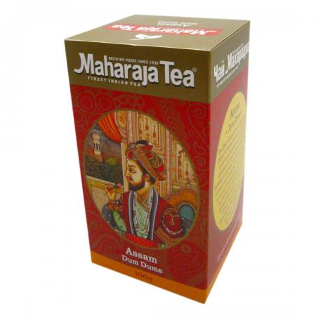 Байховый чай Ассам Дум Думма (assam tea) Maharaja Tea | Махараджа Ти 100г-1
