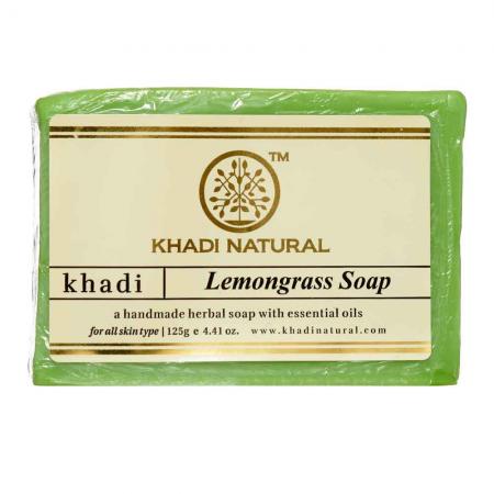 Мыло с лемонграссом (soap) Khadi Natural | Кади Нэчерал 125г-1