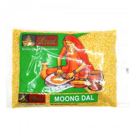 Маш желтый очищенный (moong dal) Bharat Bazaar | Бхарат Базар 500г-1
