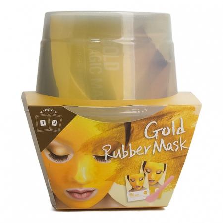 Альгинатная маска с коллоидным золотом (пудра+активатор) (Gold Magic Mask) Lindsay | Линдси 71,5г-1
