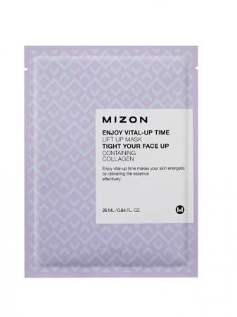 Тканевая маска для лица с лифтинг эффектом (Enjoy vital up time lift up mask) Mizon | Мизон 25мл-1