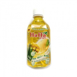  Фруктовый напиток со вкусом манго и кусочками алоэ вера HaHa | 300мл