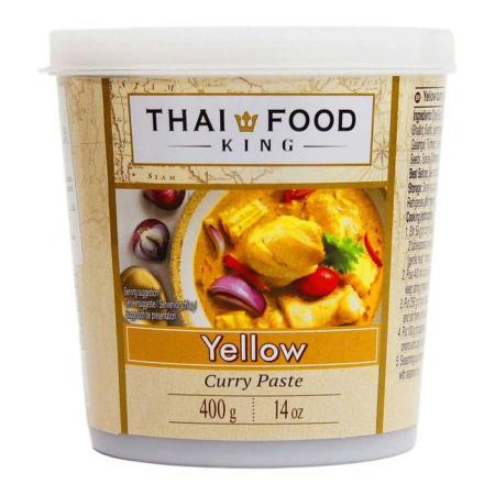 Паста карри (Curry paste) желтая Thai Food King | Тай Фуд Кинг 400г