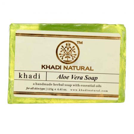 Мыло с Алоэ Вера (soap) Khadi Natural | Кади Нэчерал 125г