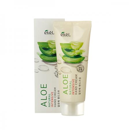 Питательный крем для рук с экстрактом алоэ Aloe Natural Intensive Hand Cream Ekel 100мл