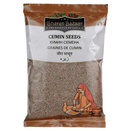 Кумин  семена Зира (Jeera Whole) Bharat Bazaar | Бхарат Базар 100г