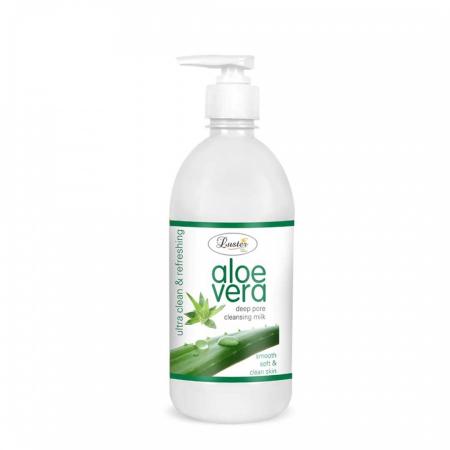 Очищающее молочко для лица с экстрактом Алоэ Вера Aloe Vera Cleansing Milk  | Luster 210ml