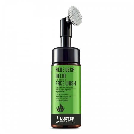 Гель для умывания с экстрактами Алоэ Вера и нима Neem & Aloe Vera Herbal Face Wash | Luster 110ml