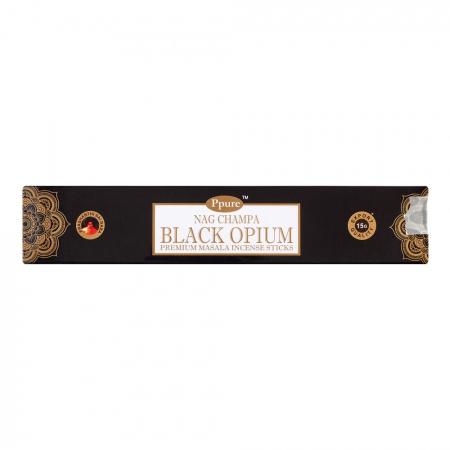 Благовония аромапалочки Чёрный опиум (Black Opium) Ppure | Пипьюр уп. 12 шт 15г