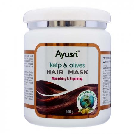 Маска для волос Ayurveda Ayusri Аюрведа Аюшри Kelp & Olives | Аюсри 500г