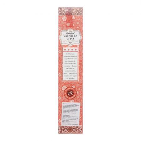 Благовония Ванильная Роза (Vanilla Rosa incense sticks) Goloka Vanilla Rosa | Голока 15г
