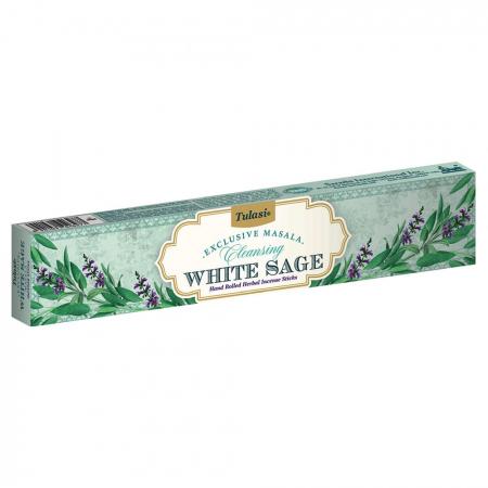 Благовония Cleansing White Sage Очищающий Белый шалфей TULASI Exclusive I ТУЛАСИ 15г