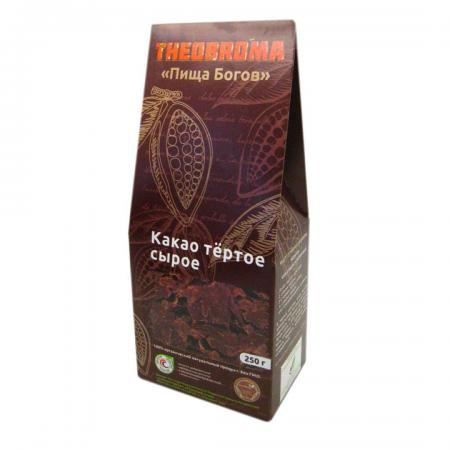 Какао тертое сырое (cocoa) Teobroma | Пища богов 250г-2