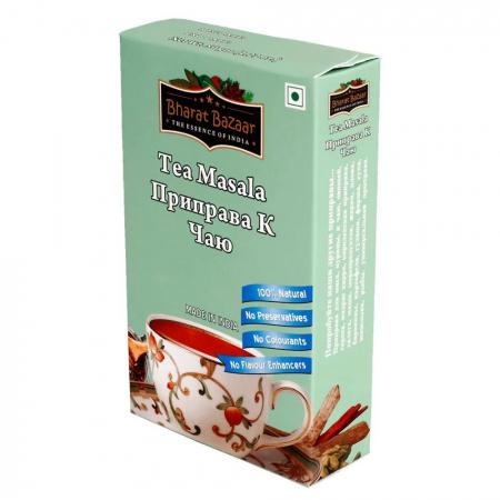 Приправа Для Чая Tea Masala в коробке Bharat Bazaar | Бхарат Базар 50г