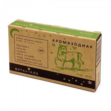 Набор 100% эфирных масел Телец (essential oil) Botavikos | Ботавикос 6*1.5 мл