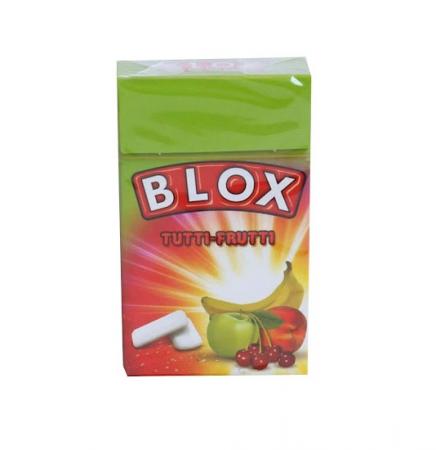 Blox Tutti Frutti Жевательная резинка фруктовая 23г