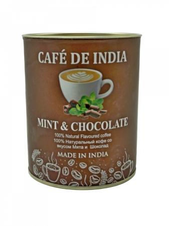 Кофе натуральный со вкусом мята и шоколад Bharat Bazaar | Бхарат Базар 100г