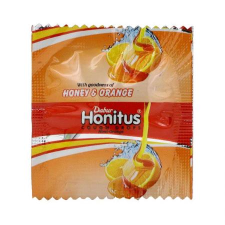 Хонитус (Honitus) леденцы от кашля с медом и апельсином Dabur | Дабур 1шт