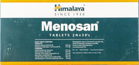 Меносан (Menosan) для улучшения состояния в период менопаузы и климакс Himalaya | Хималая 60 таб