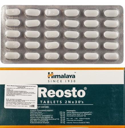 Реосто (Reosto) для укрепления костной ткани Himalaya | Хималая 60таб