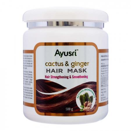 Маска для волос Ayurveda Ayusri Аюрведа Аюшри Cactus & Ginger | Аюсри 500г